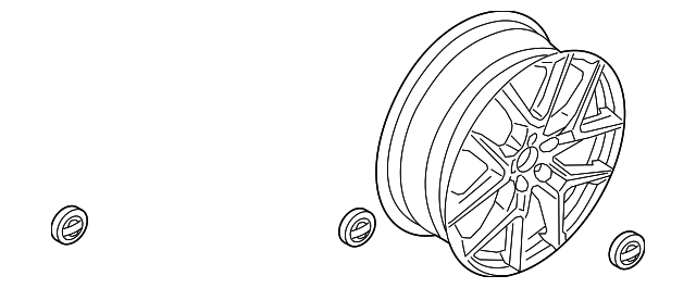 32243746 - 2018-2025 Volvo XC60 - Wheel, Alloy | Volvo OEM Parts Direct