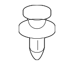 DYC101420 - Body: Rocker Panel Molding Clip for Land-Rover Image
