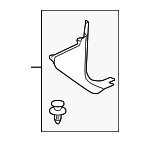 LR017954 - Body: Cowl Trim for Land Rover: LR3, LR4, Range Rover Sport Image