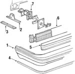 10037047 - Body: Bumper Cover for Pontiac: Bonneville Image