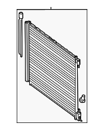 995000454 - HVAC: Condenser Assembly for Mercedes-Benz Image