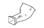 83460TZ3A00 - Body: Center Duct for Acura Image