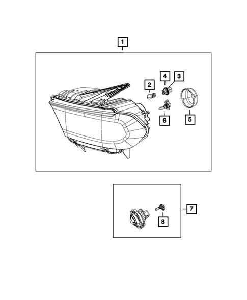 Lamps-Interior and Exterior for 2017 Dodge Durango #0