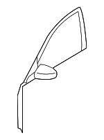 761213N000 - Body: Outer Panel for Hyundai: Equus Image