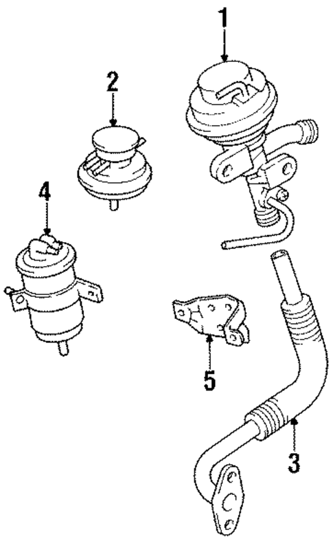Emission Components for 1993 Toyota 4Runner #0