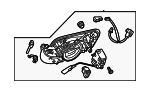 584090E100 - Body: Lid Assembly for Lexus: TX550h+ Image