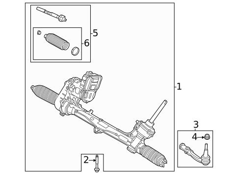 Steering Gear & Linkage for 2025 Volvo EX90 #0