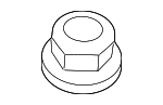 30640899 - Steering: Outer Tie Rod Lock Nut for Volvo Image