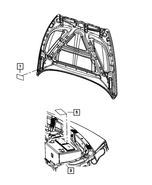 52022238AA - : Emission Label for Mopar Image
