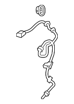 57450TX9A01 - Brakes: ABS Wheel Speed Sensor for Honda: Fit Image