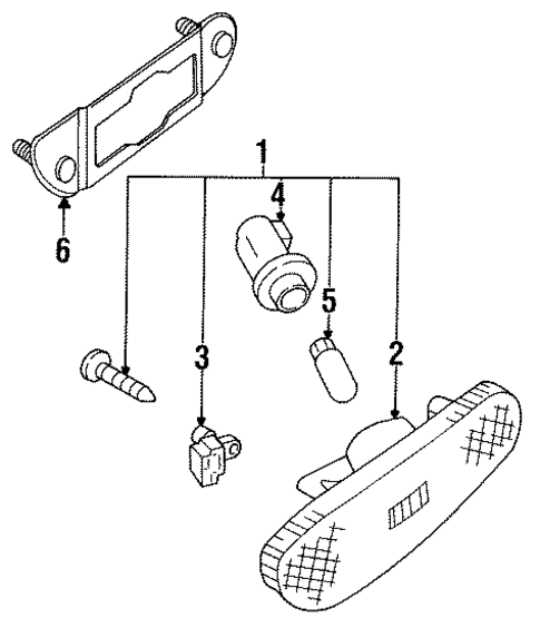 Side Marker Lamps for 1993 INFINITI J30 #0