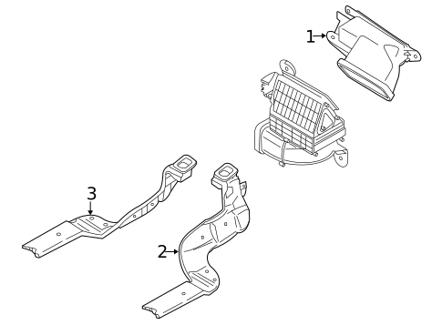 Ducts for 2011 Mazda CX-7 #0