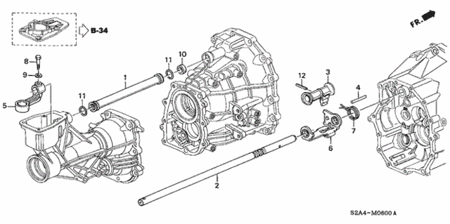 MT Shift Arm for 2004 Honda S2000 #0