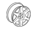 66471421 - Suspension: Wheel, Alloy for Mercedes-Benz Image