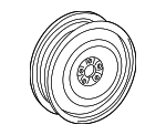 1634011102 - Suspension: Wheel, Spare for Mercedes-Benz Image