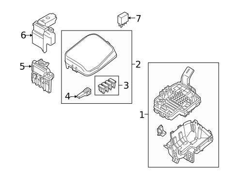Fuse & Relay for 2016 Scion iA #0