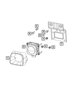 68199450AF - : Adaptive Speed Control Module Sensor And Bracket for Mopar Image