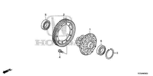 MT Differential for 2019 Honda Civic #0