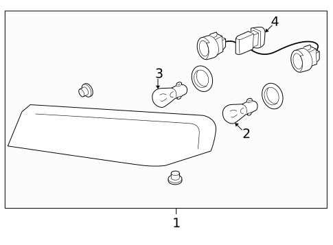 Park & Signal Lamps for 2006 Isuzu i-350 #0