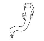 32390680 - Body: Filler Tube for Volvo: C40 Recharge, EC40, XC40 Recharge Image
