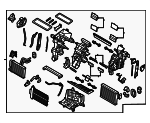 97205GG000 - HVAC: AC &amp; Heater Assembly for Kia Image