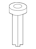 1K0881920K30T - Body: Headrest Guide for Volkswagen: Passat Image