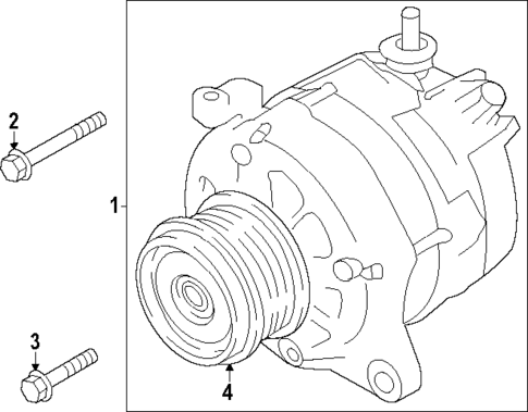 Alternator for 2025 Subaru Forester #0