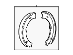 906420042064 - Brakes: Park Brake Shoes for MB Vans Image