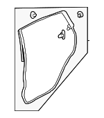 63512FN11A - : Door Weather-Strip for Subaru Image