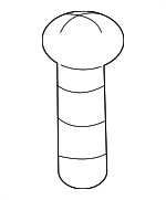 998330408 - Fuel System: Plate Screw for Mazda: 5, 6, CX-5, CX-9, MX-5 Miata Image