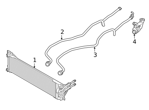 Trans Oil Cooler for 2021 BMW X5 #0