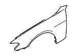 41357061661 - Body: Fender for BMW: 745i, 745Li, 760i, 760Li Image