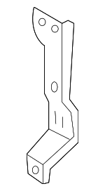 61667019548 - Body: Fender Bracket for BMW: 745i, 745Li, 750i, 750Li, 760i, 760Li, Alpina B7 Image