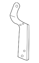 51717075074 - Body: Fender Bracket for BMW: 745i, 745Li, 750i, 750Li, 760i, 760Li, Alpina B7 Image