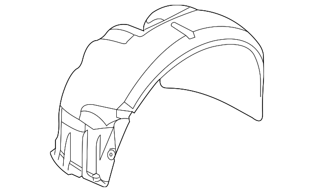 Fender Liner - BMW (51718223376)