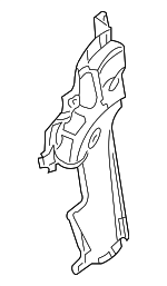 51717011215 - Body: Air Duct for BMW: 745i, 745Li, 760i, 760Li Image