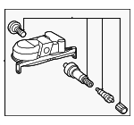426070C110 - Electrical: TPMS Sensor for Toyota Image