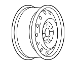 9596018 - Suspension: Wheel, Steel for GM Image