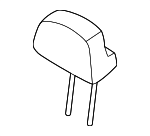 89700DO001C27 - Body: Headrest for Kia Image