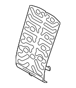 89370DO050 - Body: Seat Heater for Kia Image