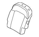 89460DO450C27 - Body: Seat Back Cover for Kia Image