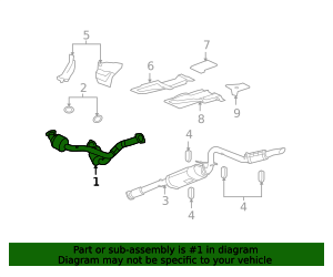 2007-2010 GM Three-Way Catalytic Converter Kit with Exhaust Manifold ...