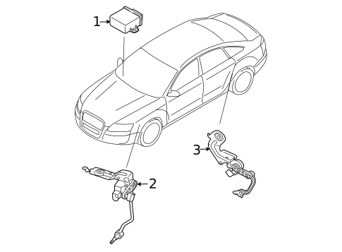 Electrical Components for 2009 Audi Q7 #3