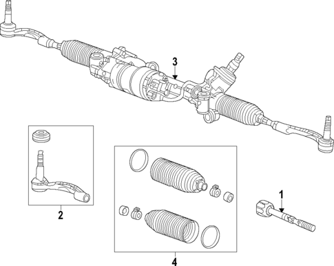 Steering Gear & Linkage for 2025 Cadillac LYRIQ #1