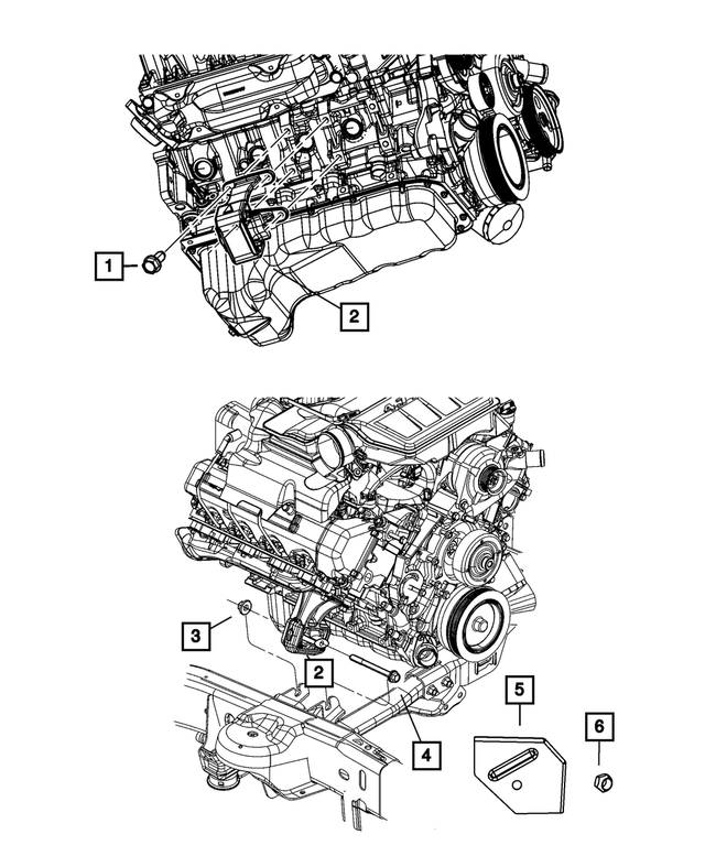 52122418AD - 4.7L Gas; Engine: Heat Shield, Right Side for Mopar Image