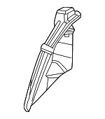 68402849AA - Body: Front Shield for Mopar Image