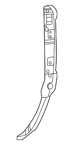 68333464AD - Body: Hinge Reinforced for Mopar Image