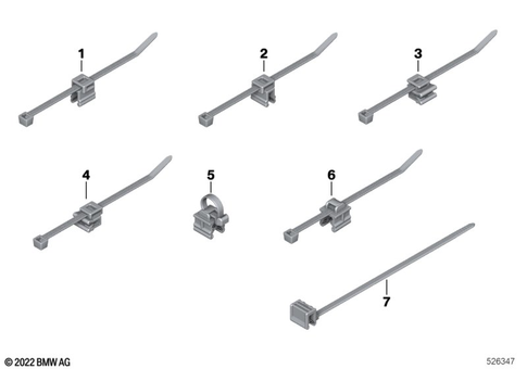 Plug-in Connection, Clamp for 2000 BMW-Motorrad R 1150 R #9