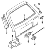 60178GA040 - Body: Actuator for Subaru: DL, GL, GL-10, Loyale Image