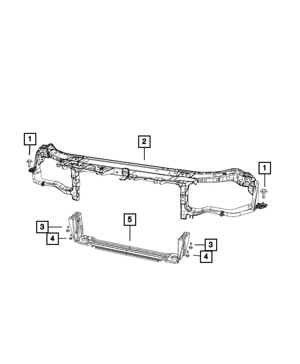 Hex Head Screw And Washer - Mopar (6509393AA)